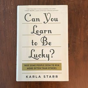Can you learn to be lucky book by Carla star.